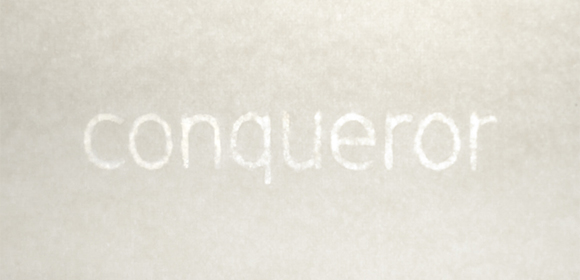 Destaca con la marca de agua Conqueror