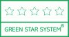 Que un producto no obtenga estrellas dentro del “Green Star System” significa que es un producto que no posee los certificados de FSC® o PEFC™, y que su producción no cumple con los requisitos de la normativa ISO 140001. Para más información, hacer click en el logo.
